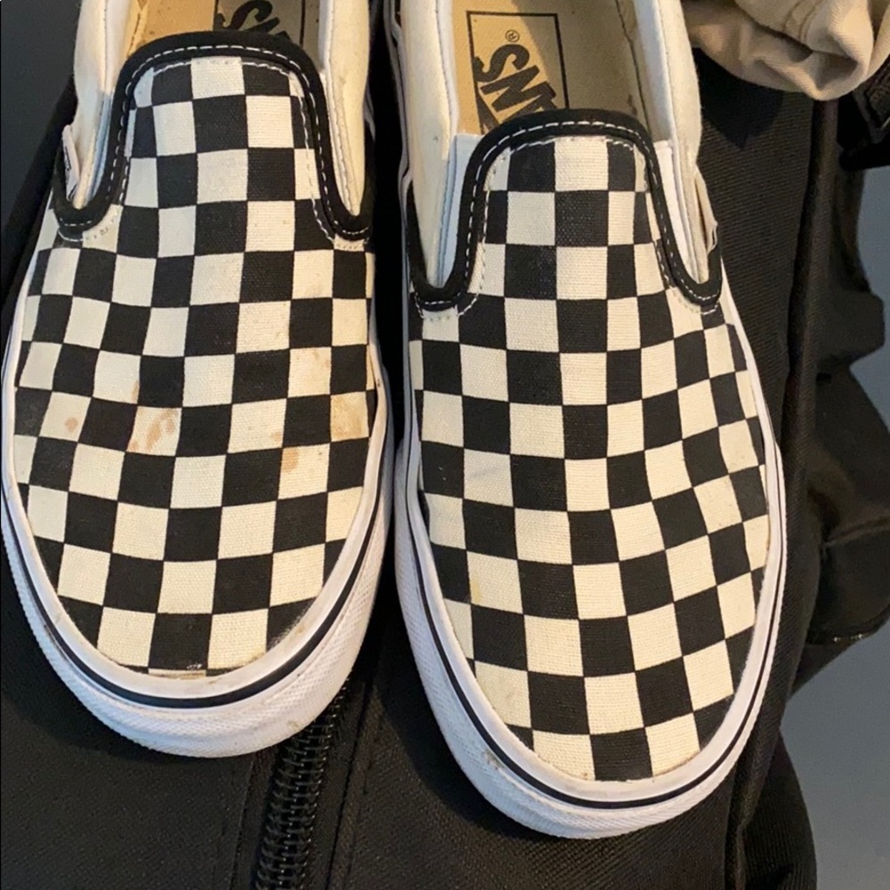 Used Vans Checkerboard